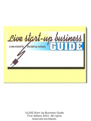 cover image of LIVE Start - Up Business Guide